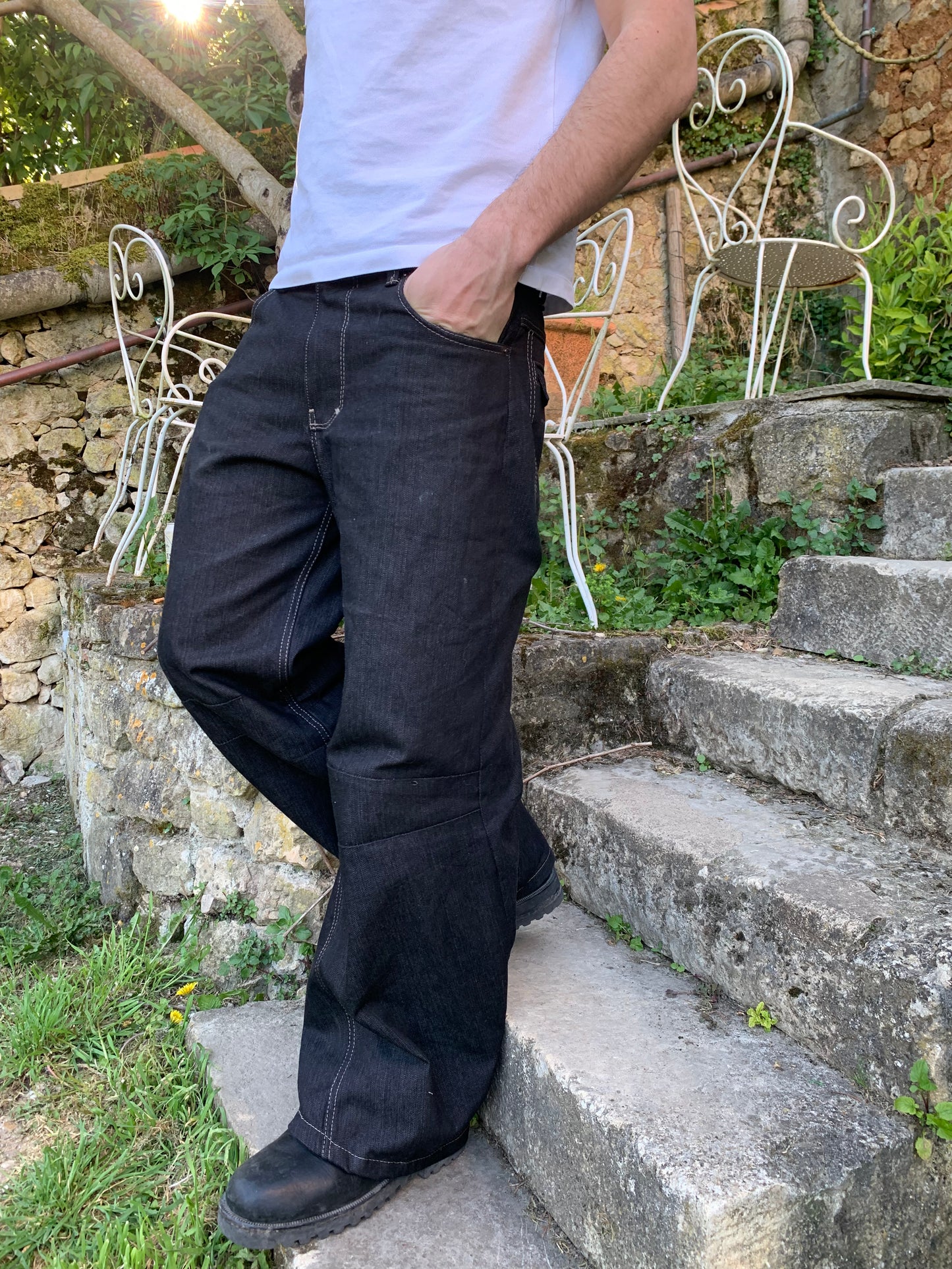 Engineered Dart Denim